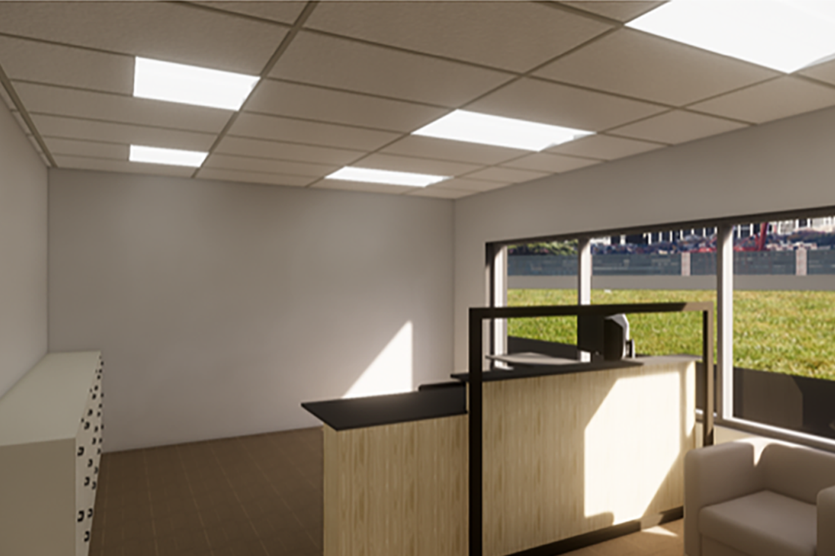 4 Ave High River mixed use building