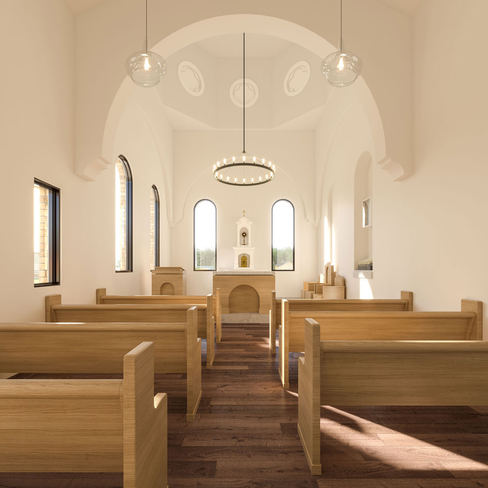 church-interior-2 Priddis Residence